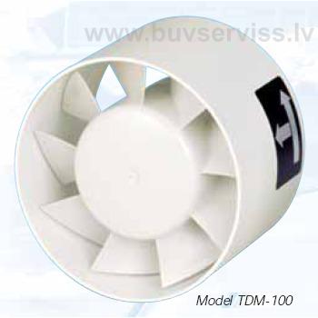 Soler&Palau TDM 100 kanāla ventilators